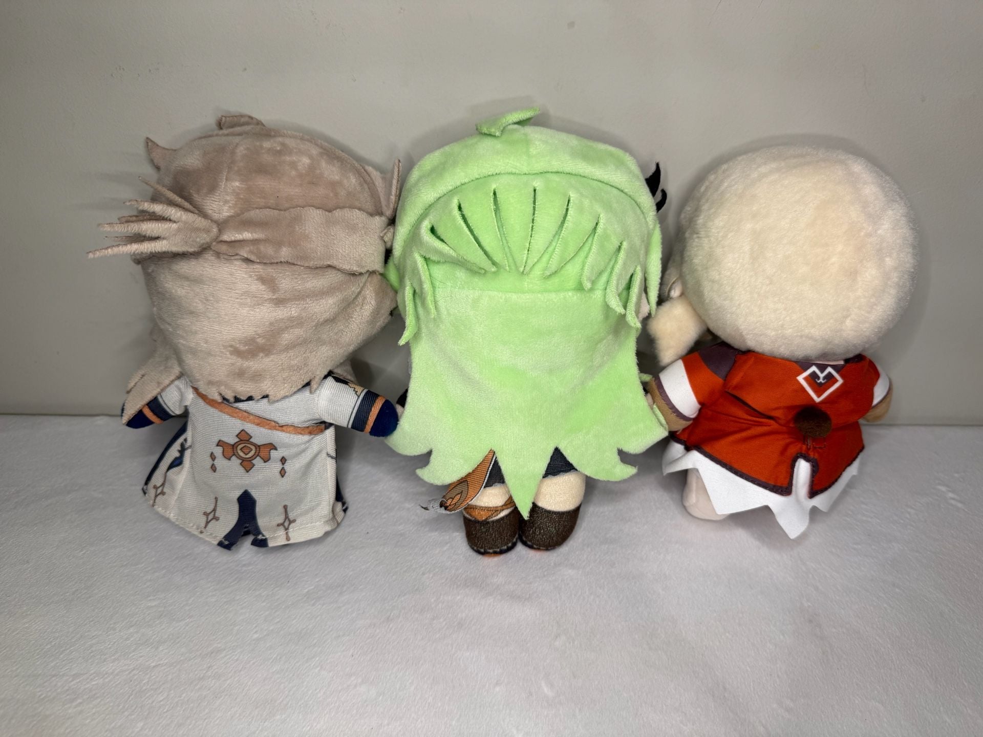Genshin Impact Plush Lot of 3 Albedo Collei Klee 8” Chibi Dolls 2