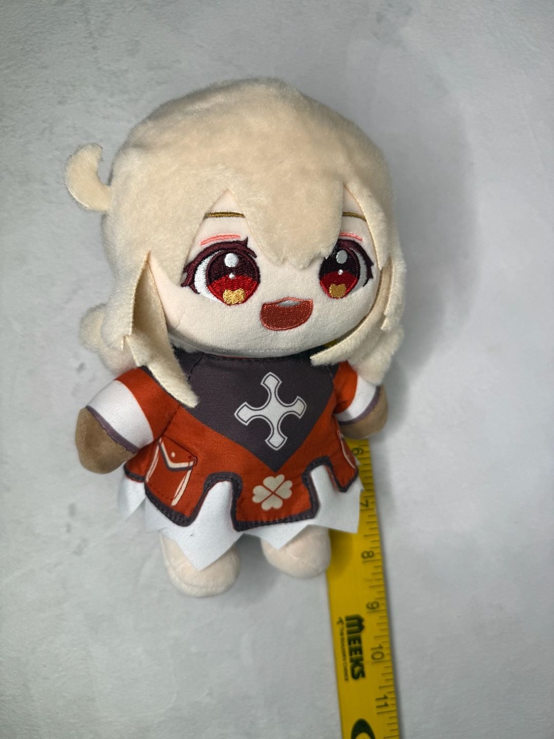 Genshin Impact Plush Lot of 3 Albedo Collei Klee 8” Chibi Dolls 7
