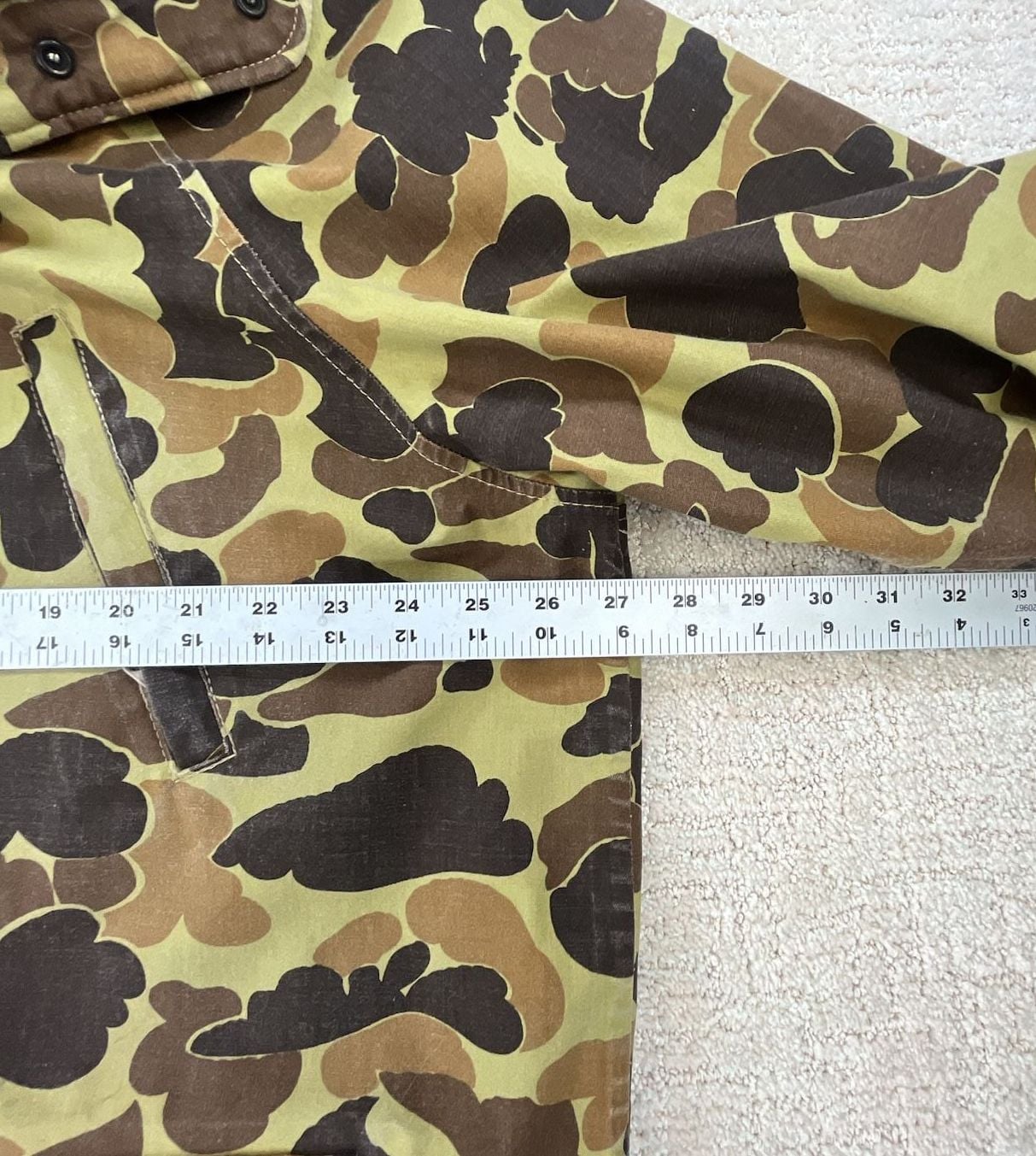VTG 80s/90s Columbia Gore-Tex Duck Camo Shell Hunting Parka W/ Hood XL 5