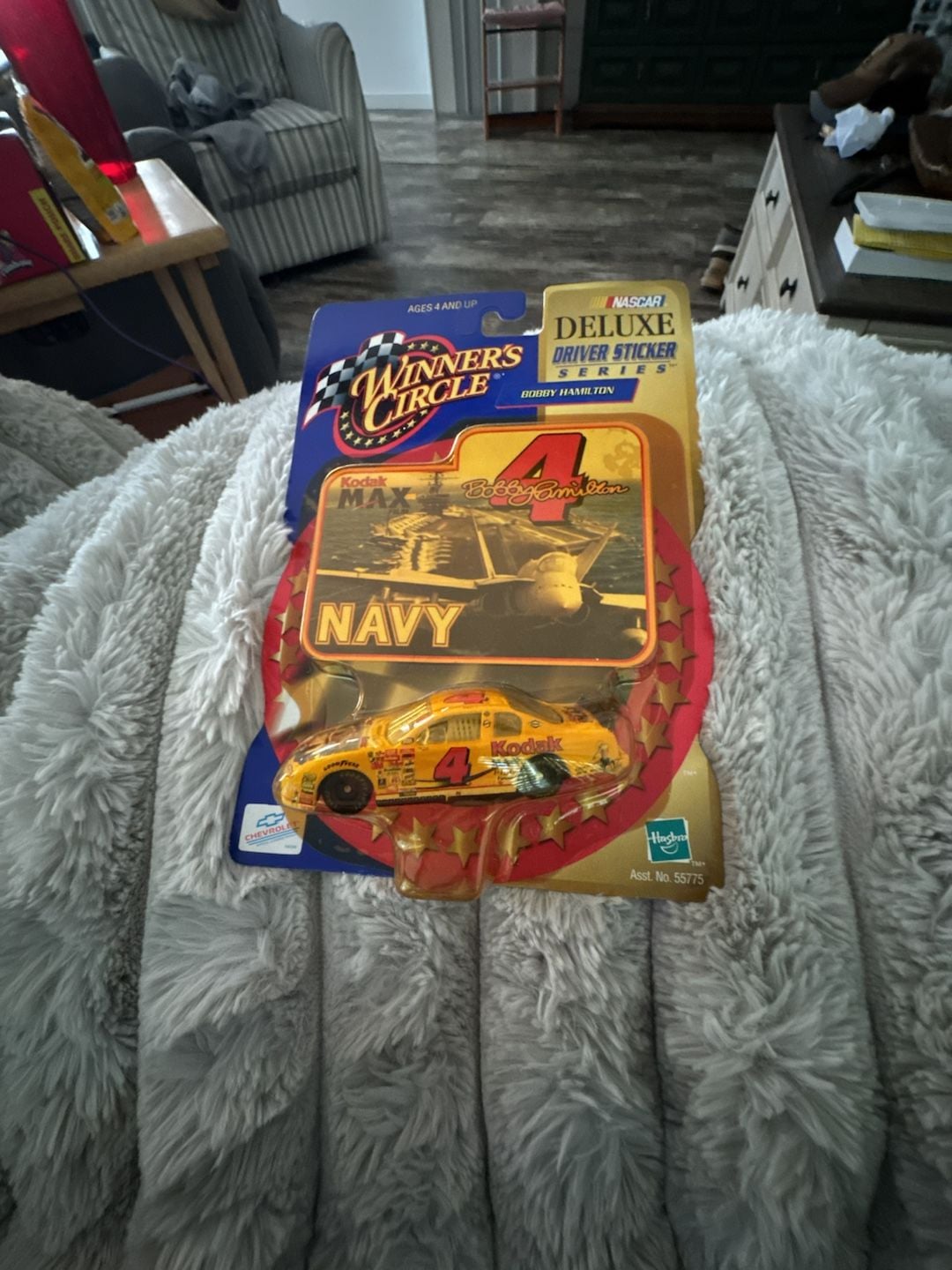 Winners Circle Bobby Hamilton #4 Kodak Max Navy NASCAR 1