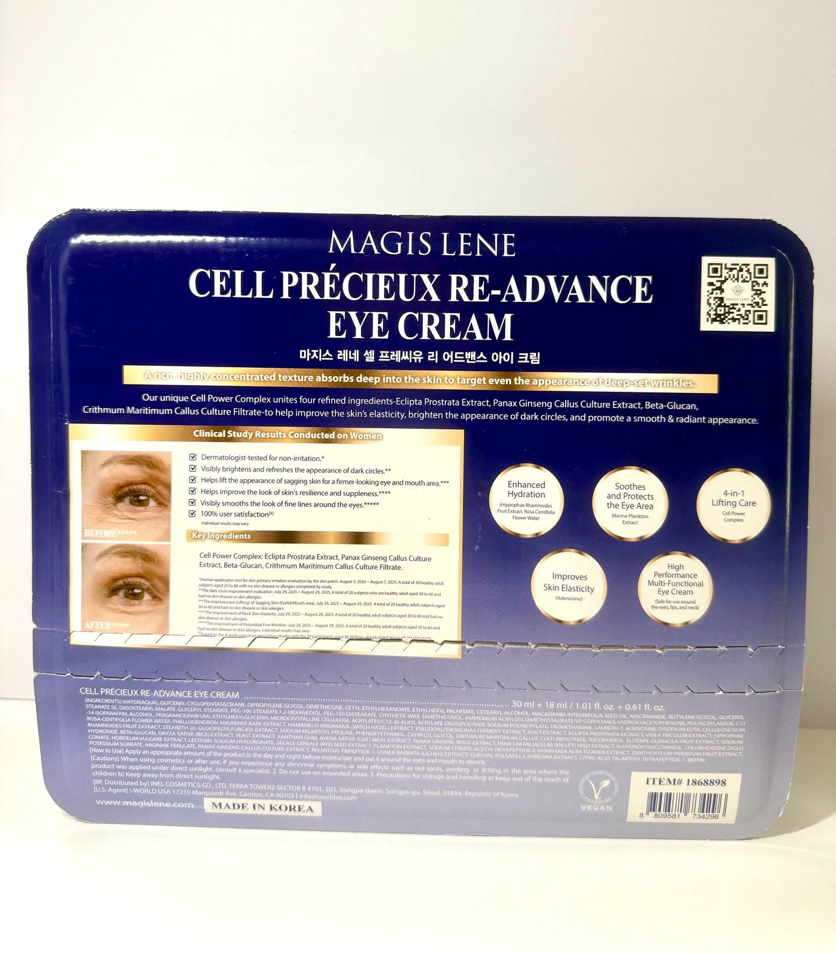 Magis Lene Cell PrCieux Re-Advance Eye Cream 30ml + 18ml Set 2