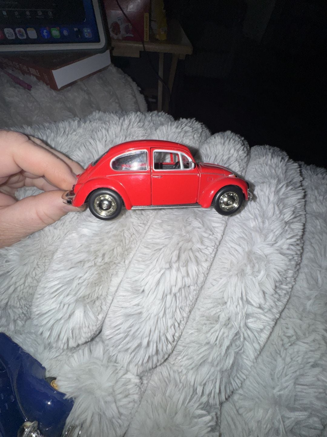 Volkswagen Beetle Red Diecast Model Toy Car 3