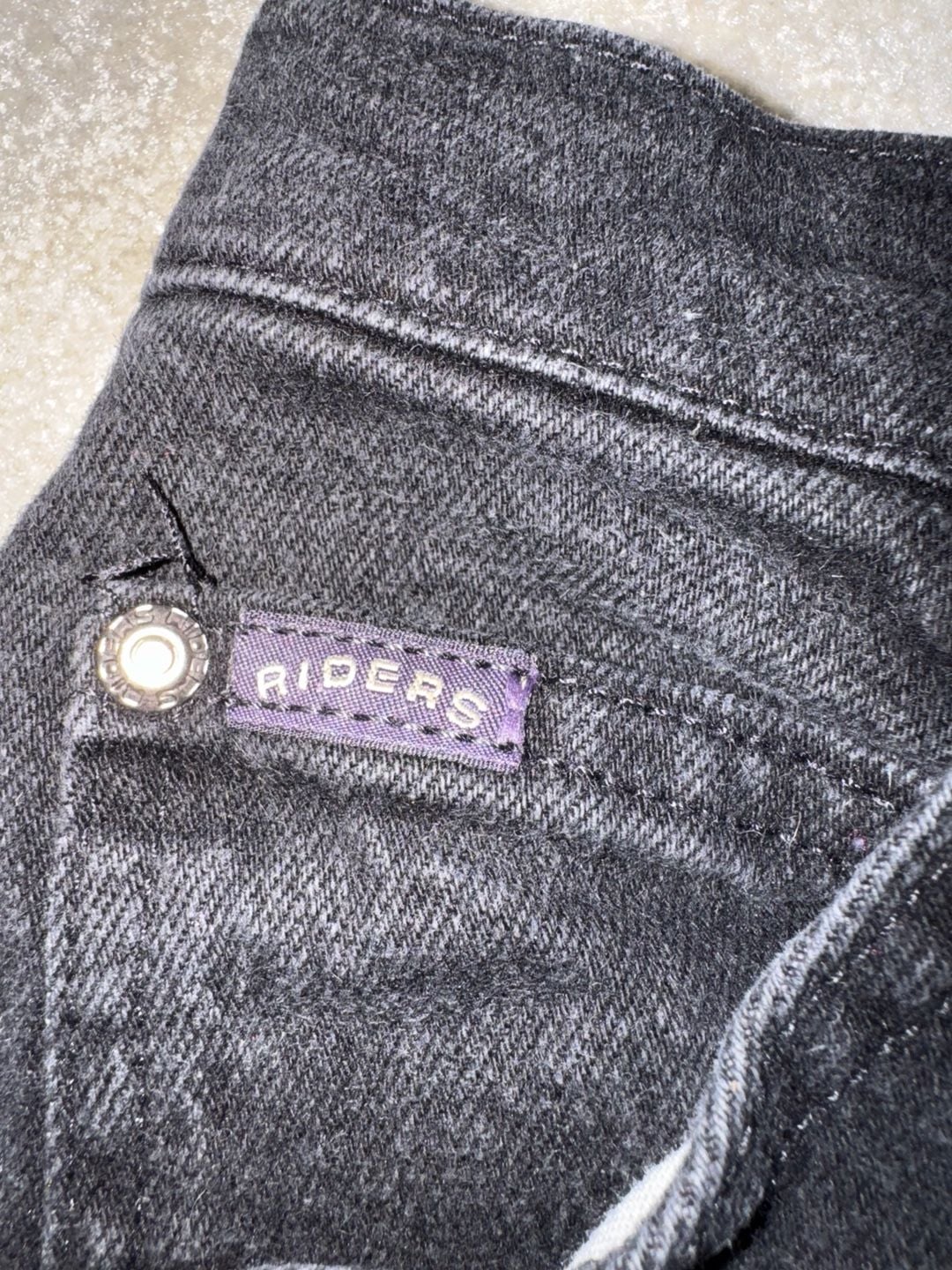 Riders Denim Black Jeans 3