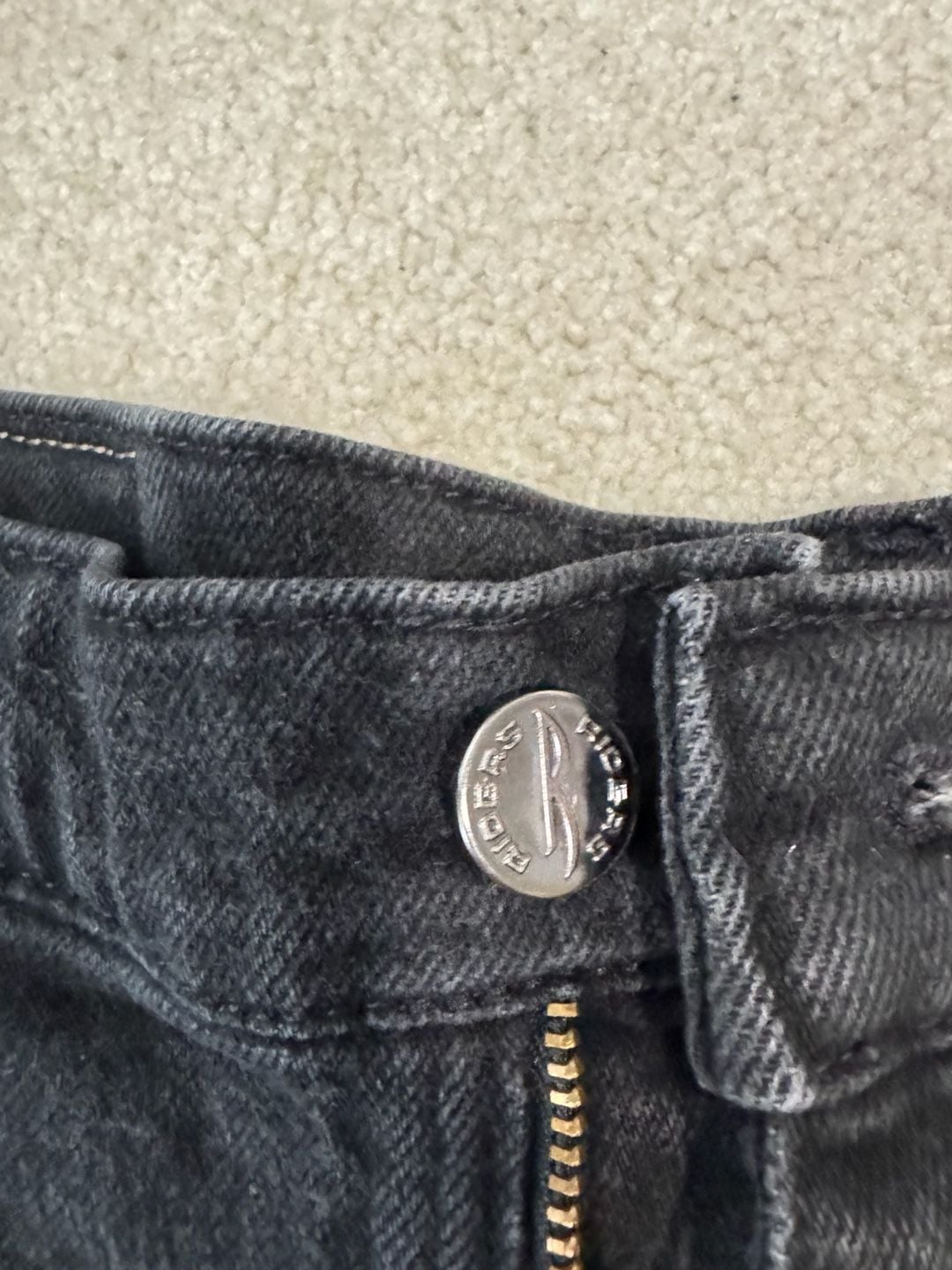 Riders Denim Black Jeans 4