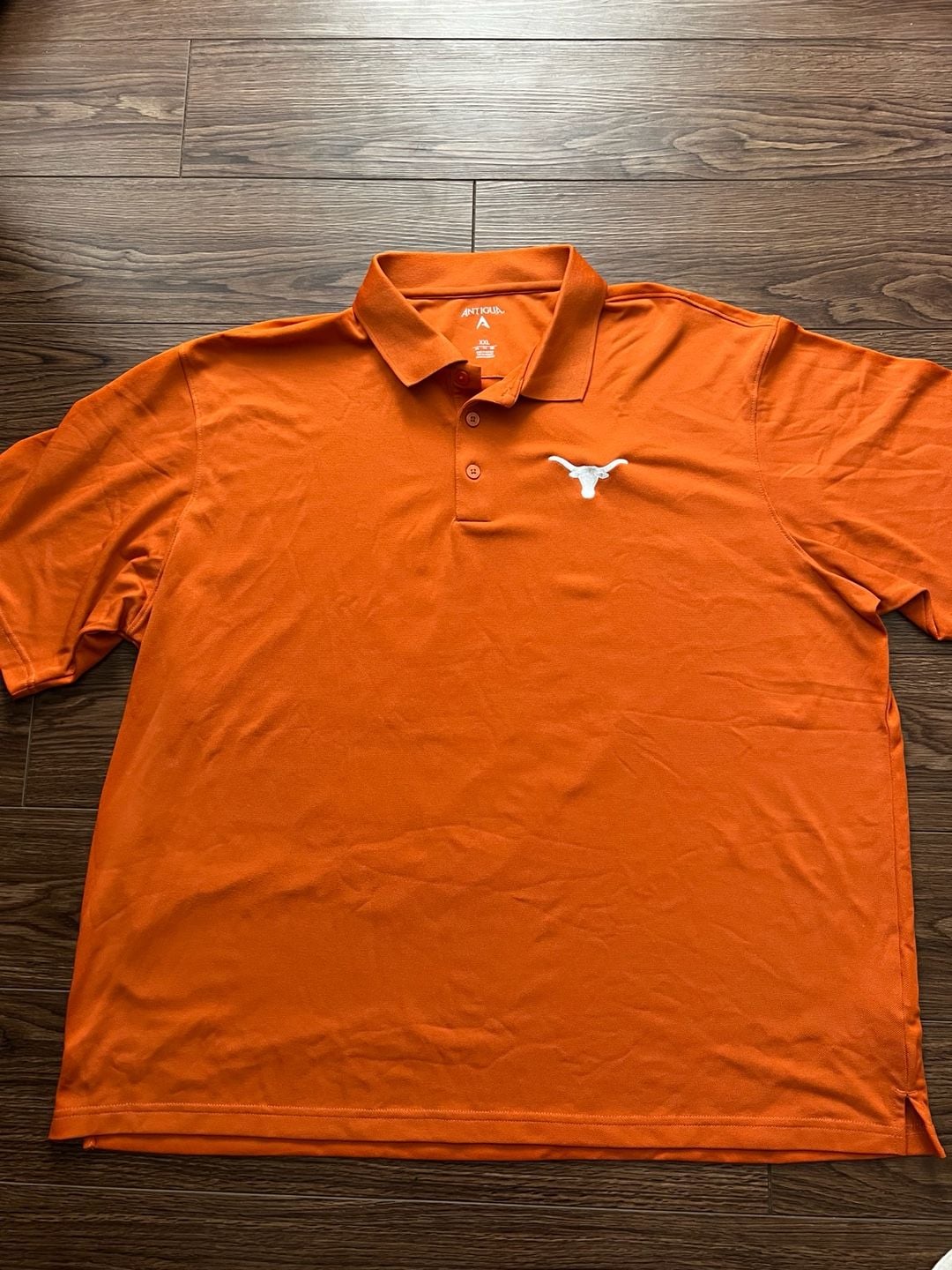 Antigua Texas Longhorns Polo Size XXL Orange Golf Shirt 2