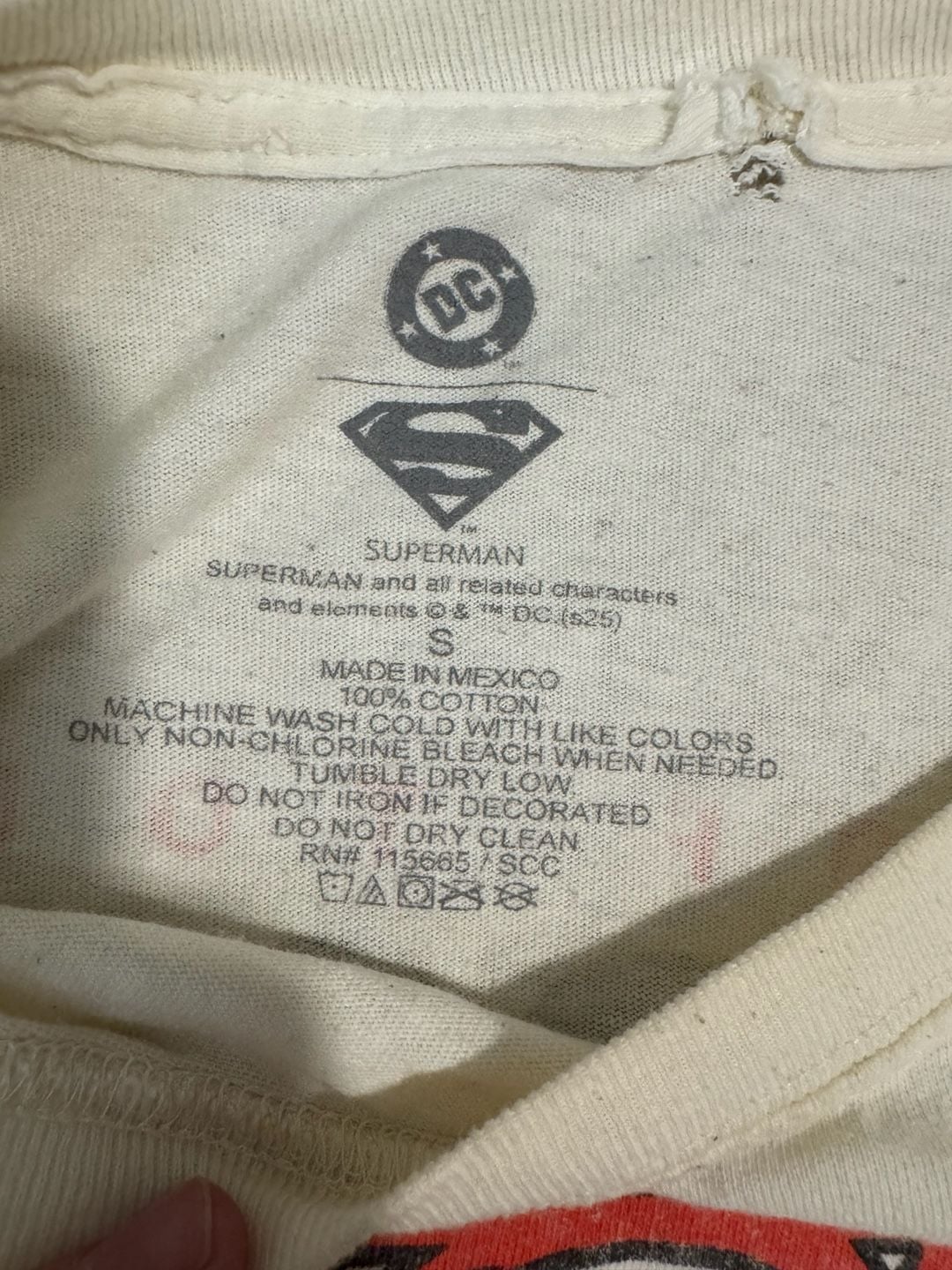 DC Comics Superman Metropolis City of Tomorrow T-Shirt Size S White 3