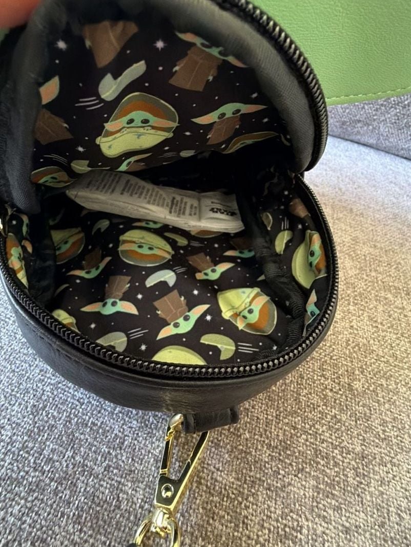 Loungefly Star Wars Grogu The Child Baby Yoda Wristlet Belt Bag Disney Parks 4
