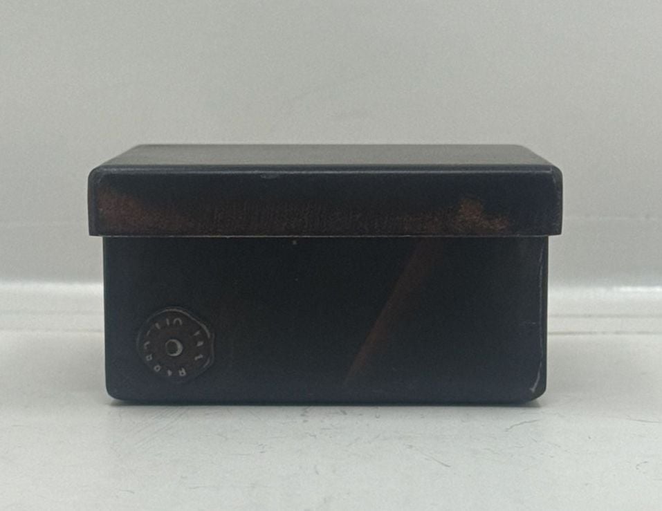Jan Barboglio Forged Iron Cross House Blessing Trinket Box 5