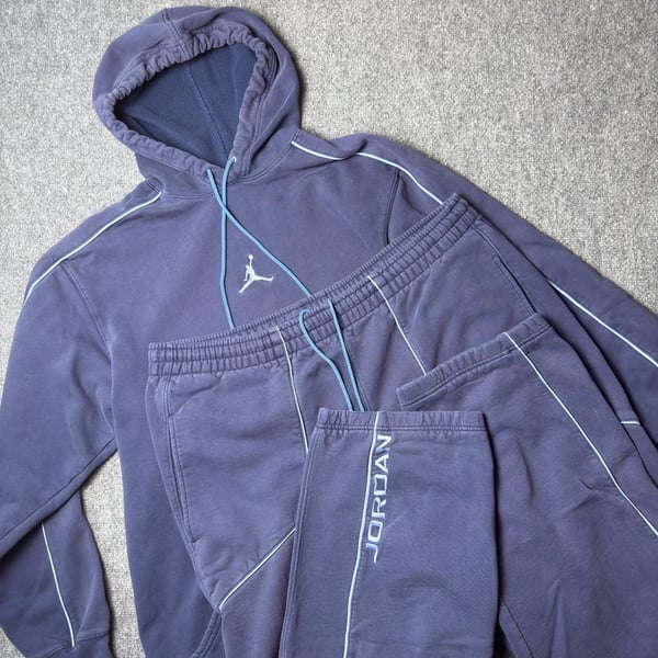 Jordan Jumpman Vintage Tracksuit Hoodie Sweatpants Set