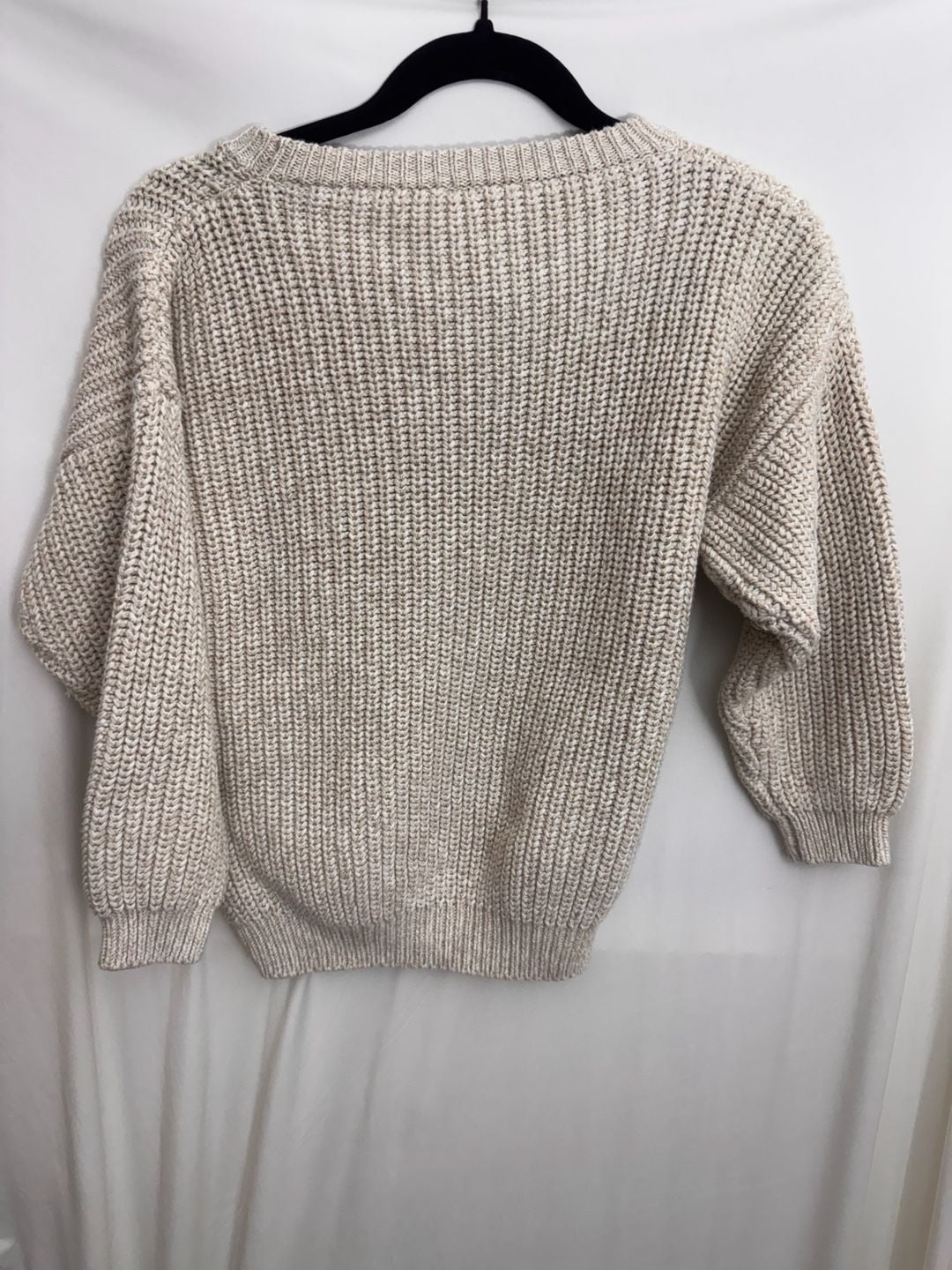 Oat Co ‘Oatmeal’ Chunky Knit Sweater Little Boy 7
