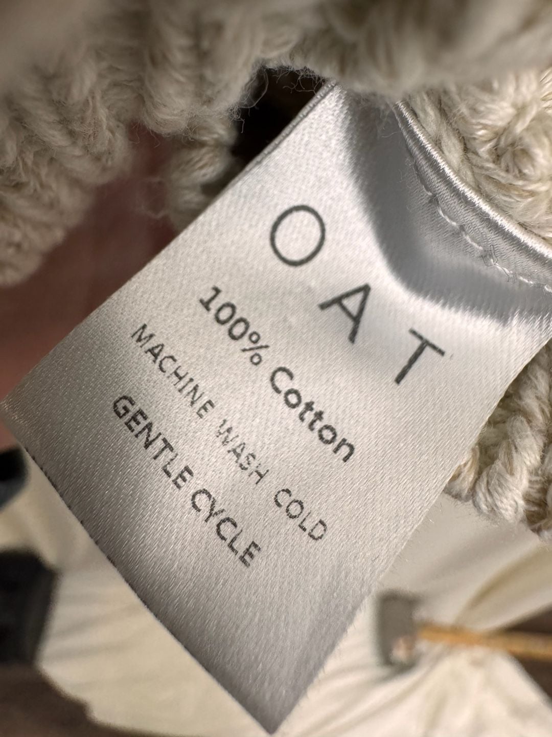 Oat Co ‘Oatmeal’ Chunky Knit Sweater Little Boy 8