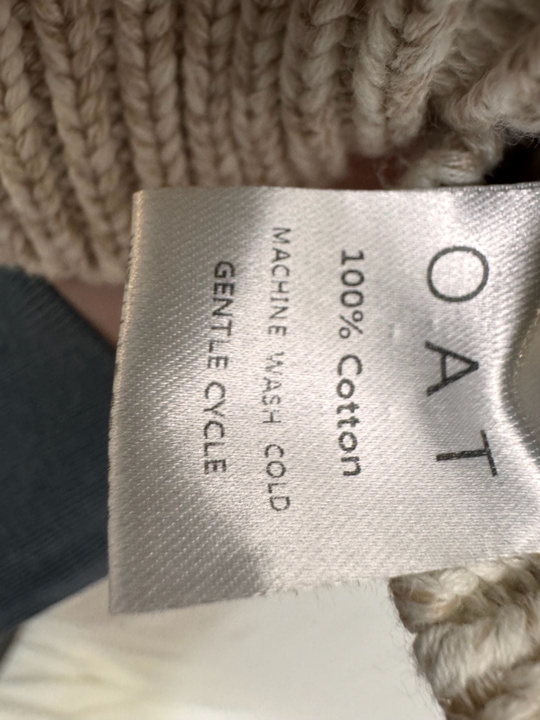 Oat Co ‘Oatmeal’ Chunky Knit Sweater Little Boy 9