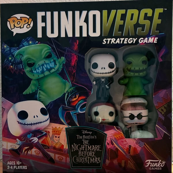 Funko Games Pop! Funkoverse Strategy Game The Nightmare Before Christmas 100