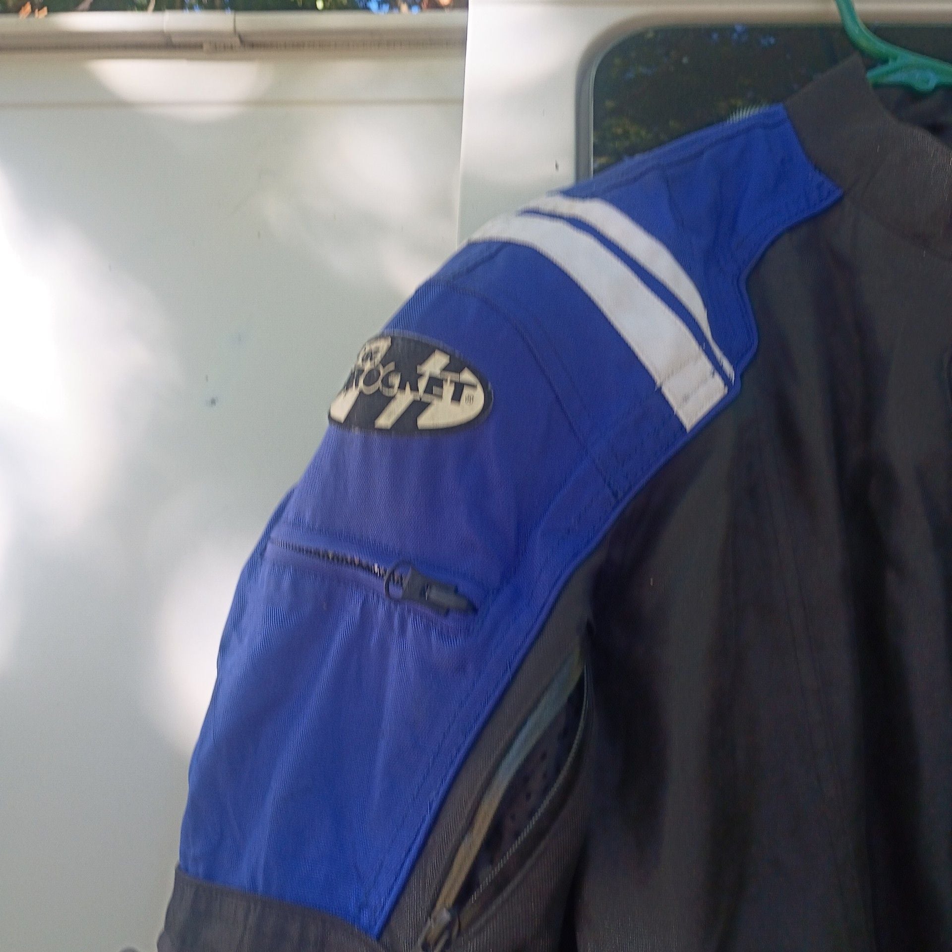 Joe Rocket Atomic 4.0 Motorcycle Jacket Black Blue 8