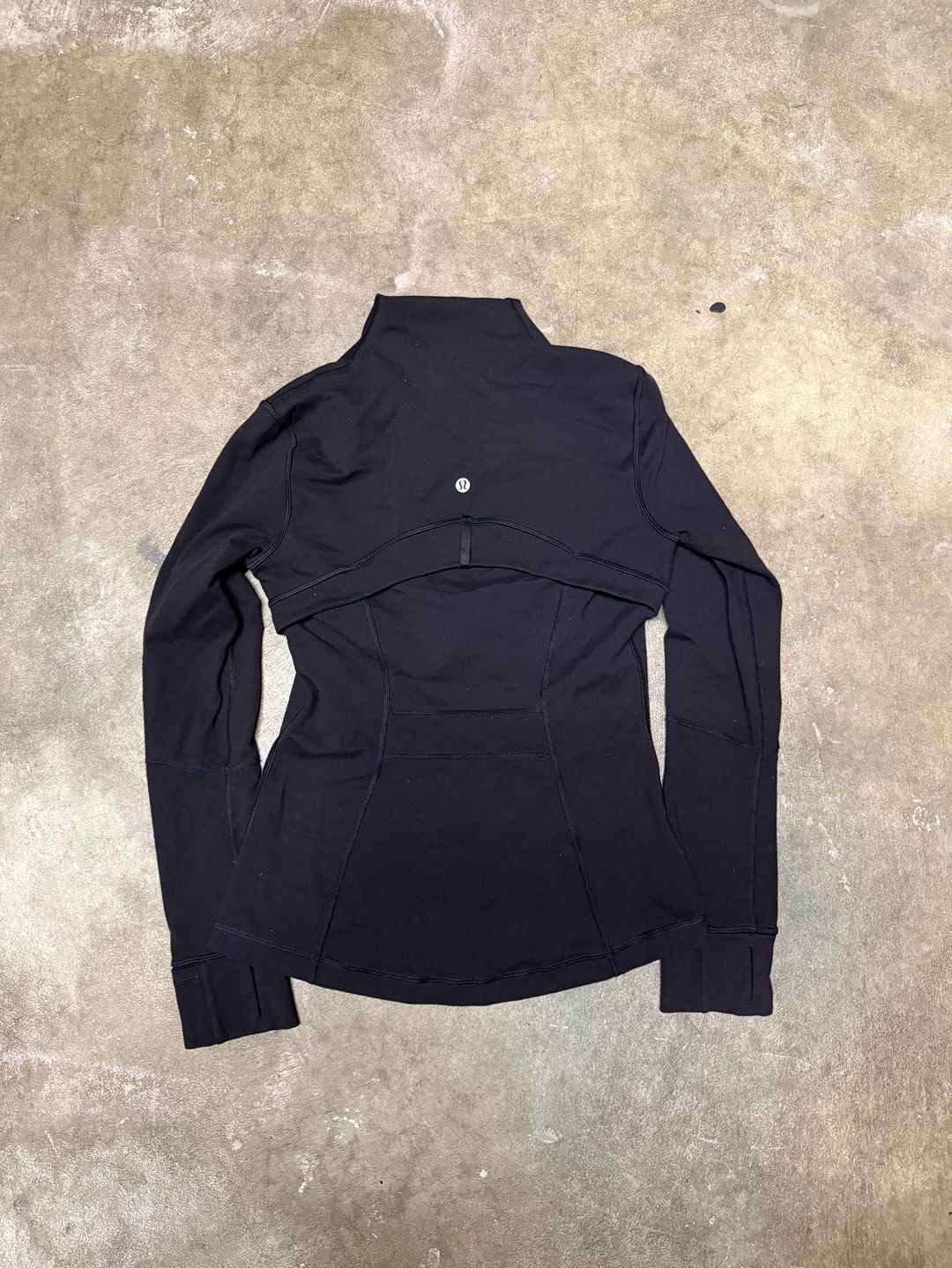 Lululemon Define Jacket Size 6 Black Luon Full Zip Athletic 4