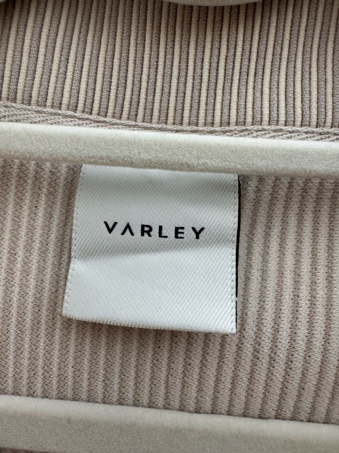 Varley Rheo 2.0 Ottoman Ribbed Half Zip Pullover NEW 6