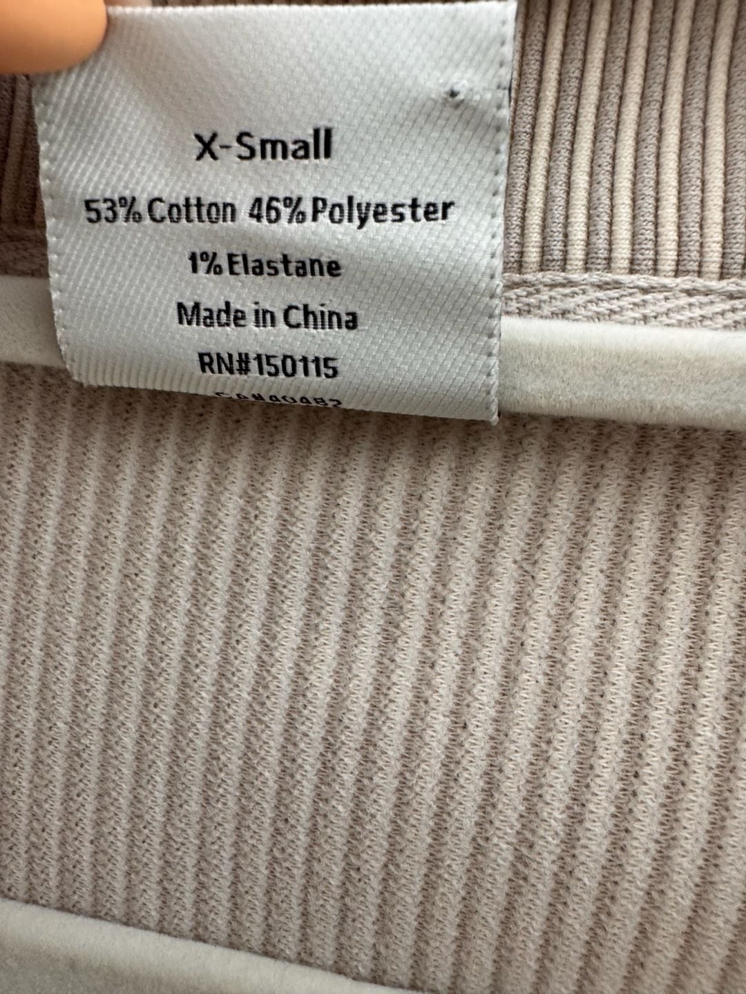 Varley Rheo 2.0 Ottoman Ribbed Half Zip Pullover NEW 7