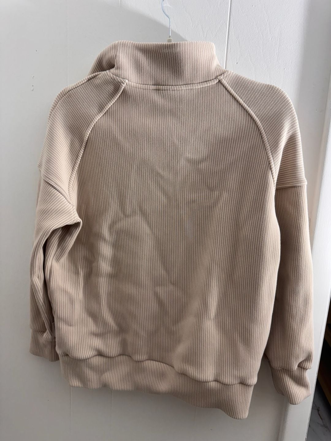 Varley Rheo 2.0 Ottoman Ribbed Half Zip Pullover NEW 9