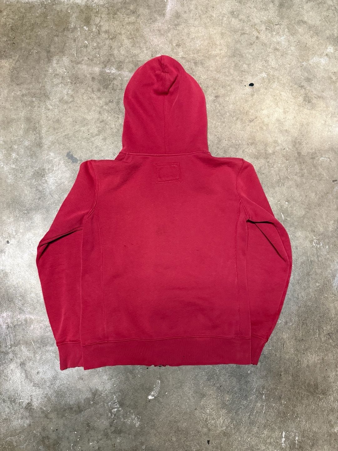 JanSport Washington State Zip Hoodie Size L Red College Spellout 6