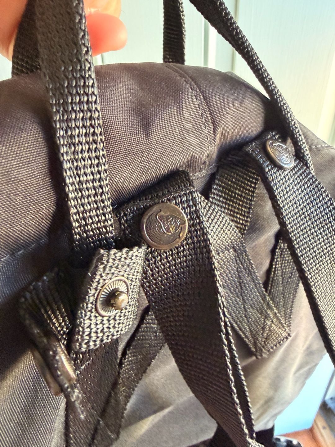 Fjallraven Kanken Classic Backpack Black 9