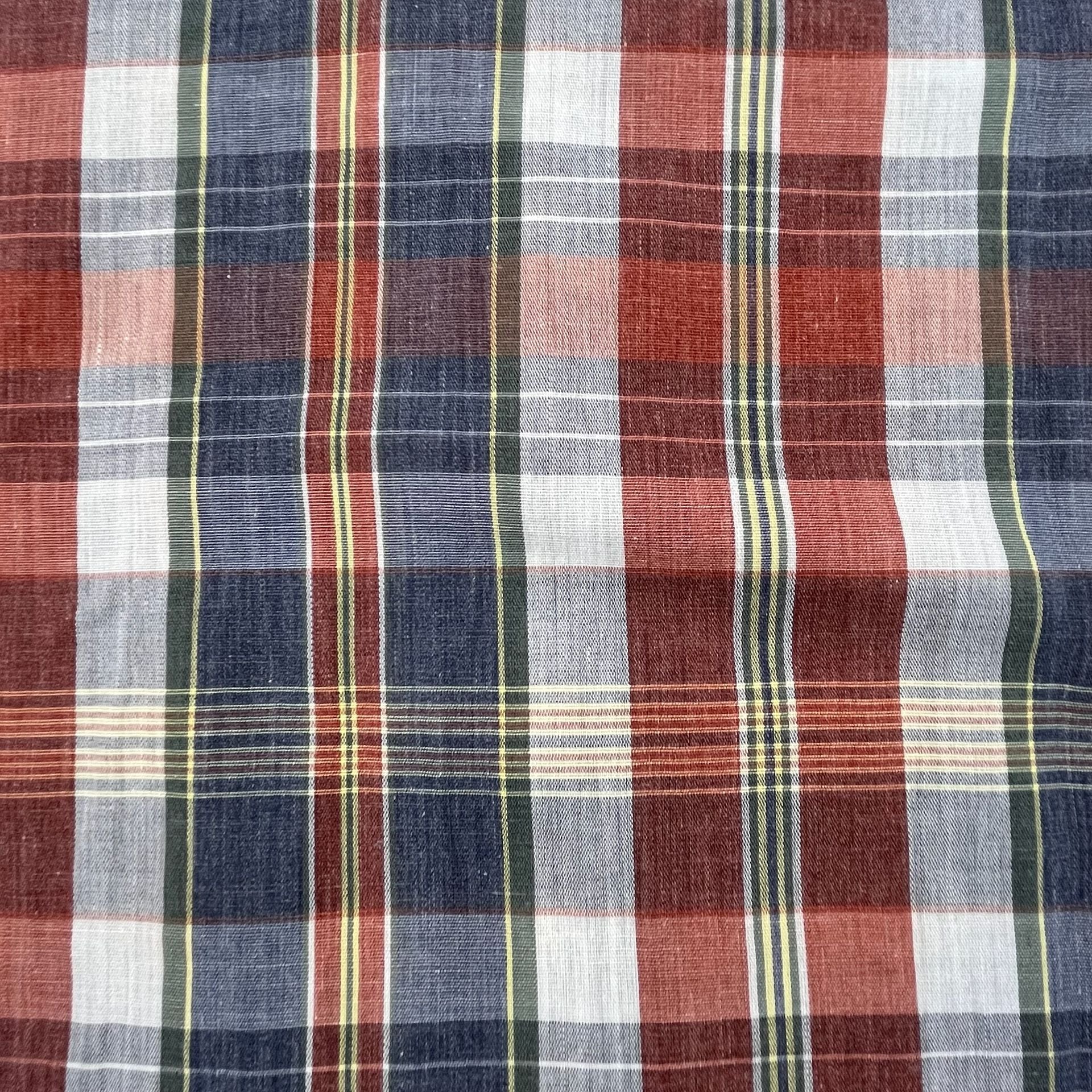 Vintage 1970s Levi's Fresh Produce Plaid Western Pearl Snap Shirt-Sz L 8