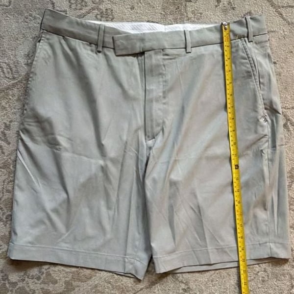 RLX Ralph Lauren Golf Shorts Size 36 Classic Fit Gray Performance