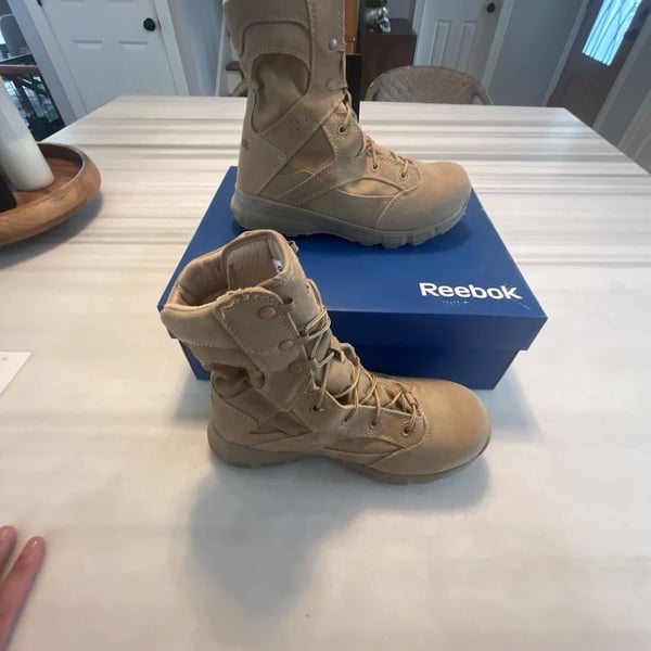 Reebok Dauntless Tactical Military Boots Coyote Brown men’s 6 wide