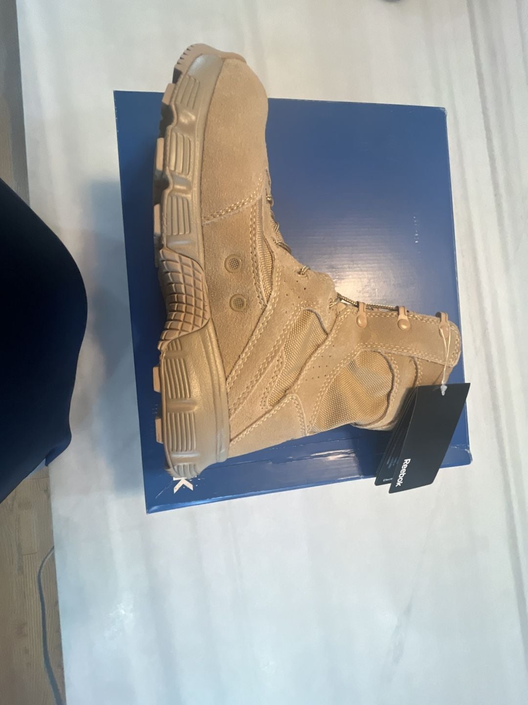Reebok Dauntless Tactical Military Boots Coyote Brown men’s 6 wide 7