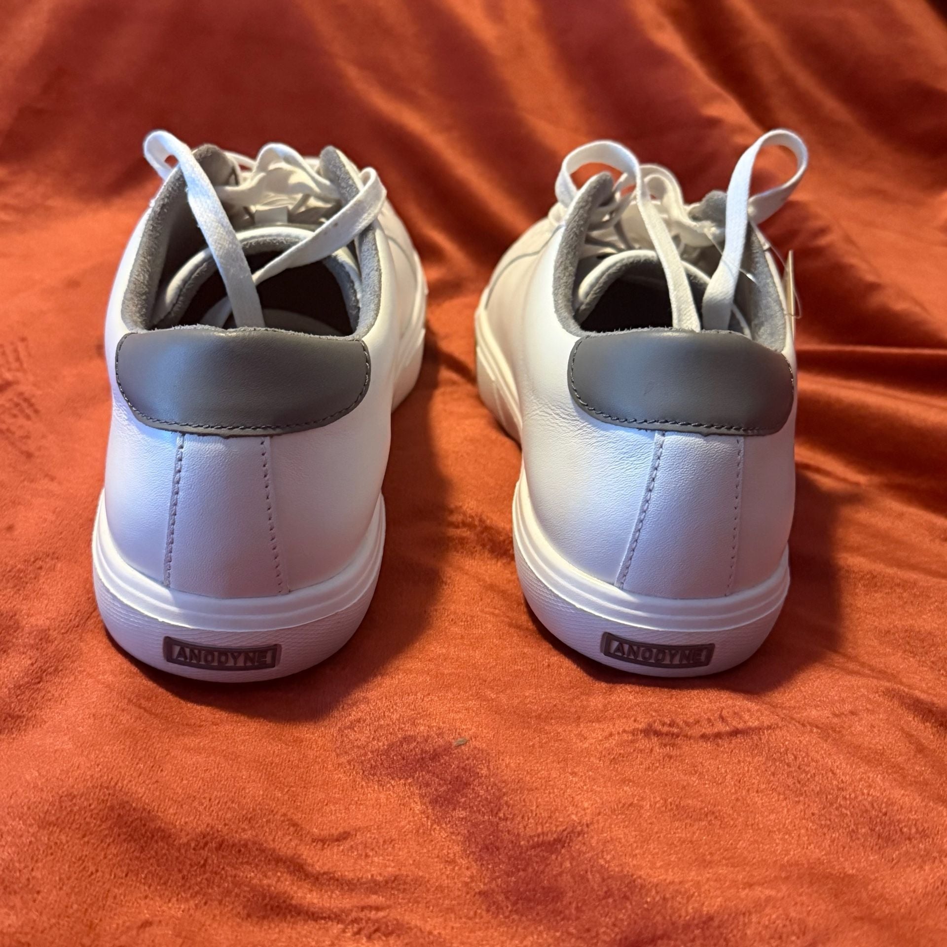 Anodyne No. 27 Casual Sneaker Size 9W White Leather 12