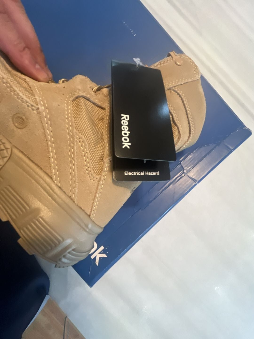 Reebok Dauntless Tactical Military Boots Coyote Brown men’s 6 wide 8