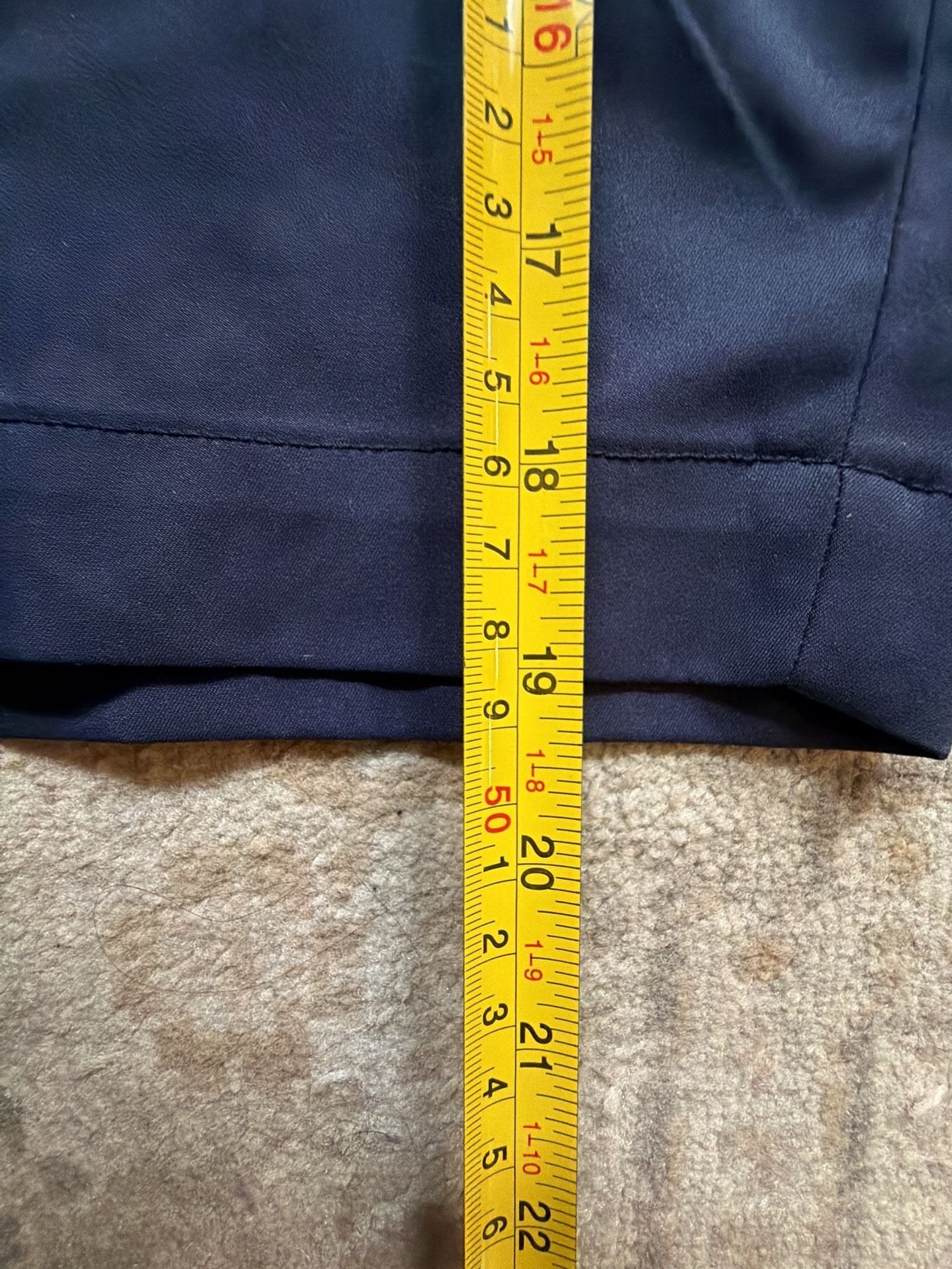 RLX Ralph Lauren Golf Shorts Size 36 Navy Blue Tailored Fit 3