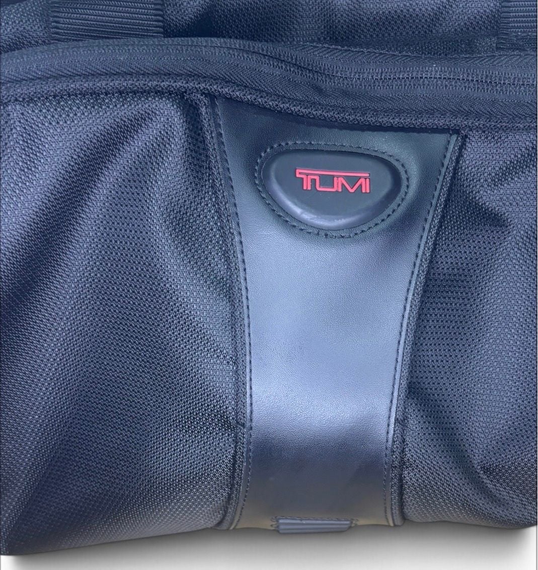 Tumi Alpha Bravo Black Duffle Bag 6