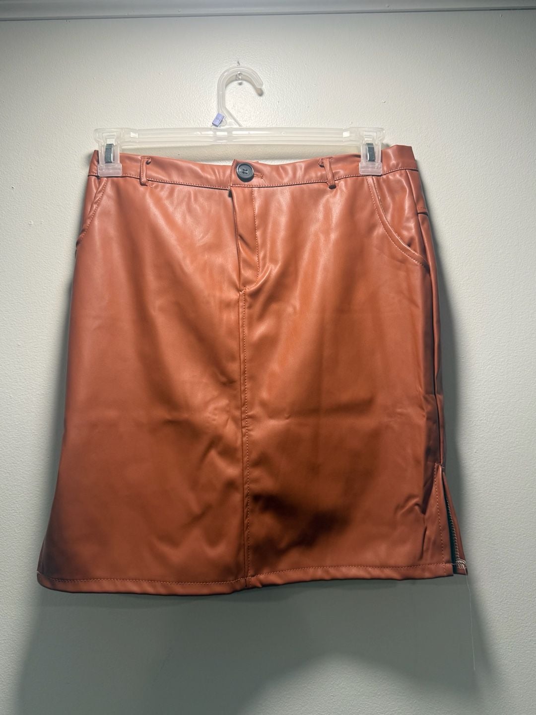 Faux Leather Skirt 2