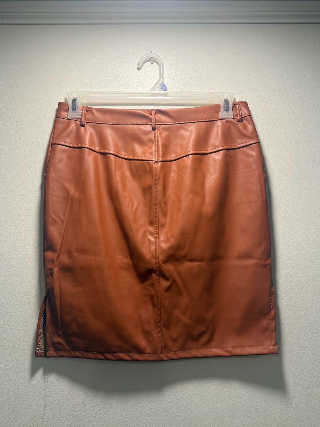 Faux Leather Skirt 3