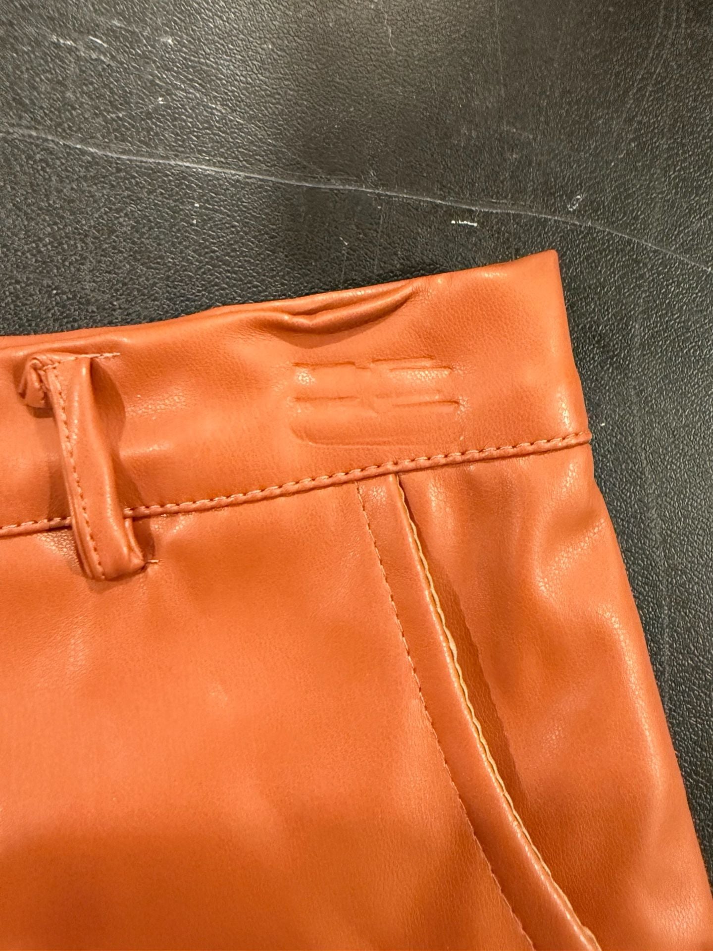 Faux Leather Skirt 4