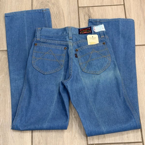 Levi's Barnstormers Jeans Size 24x30 Prewash Blue Item 0491