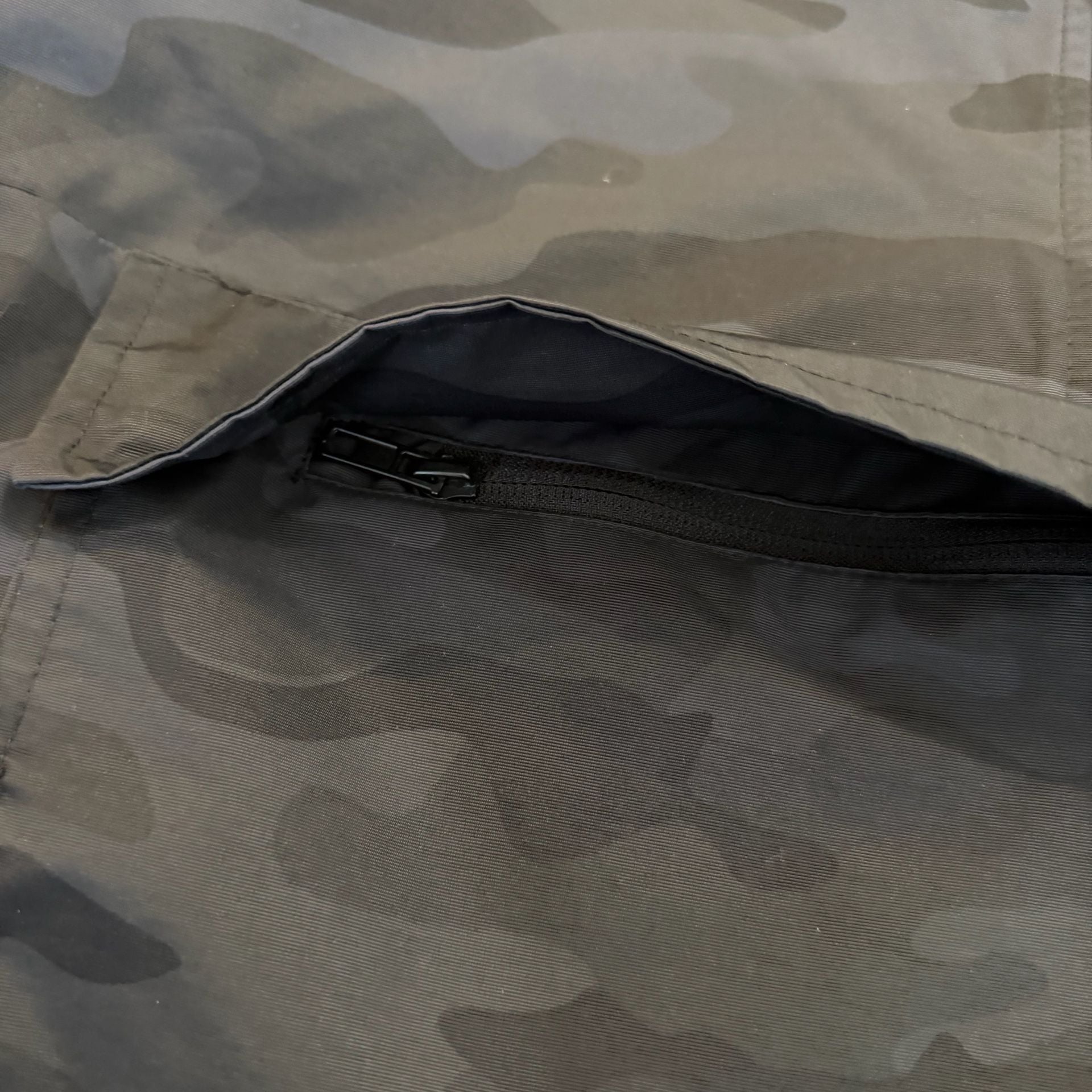 80Eighty Black Camo Anorak Windbreaker Jacket Men’s M 5