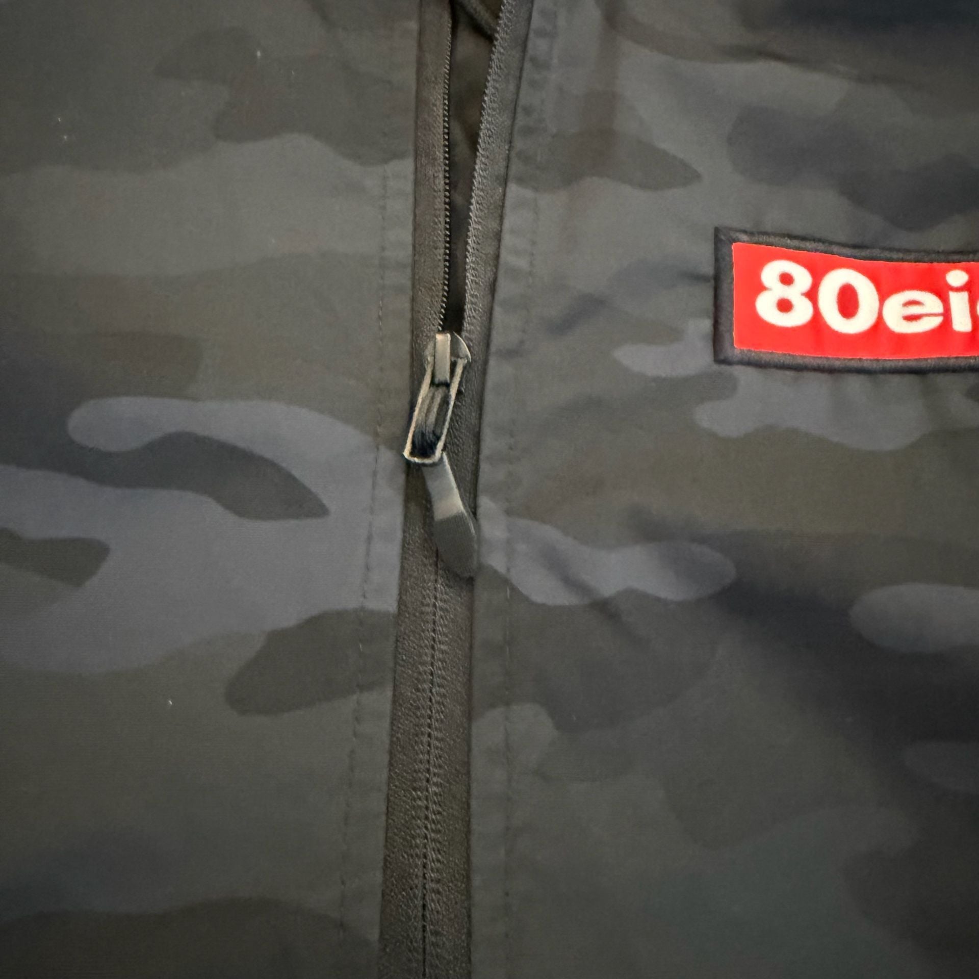 80Eighty Black Camo Anorak Windbreaker Jacket Men’s M 6