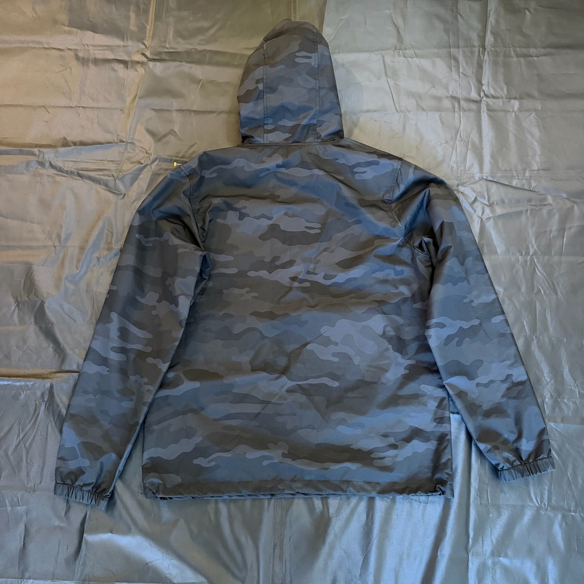 80Eighty Black Camo Anorak Windbreaker Jacket Men’s M 10