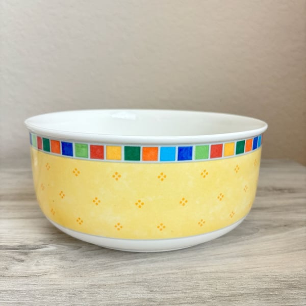 Villeroy & Boch Twist Alea Limone Vegetable Serving Bowl Yellow Fine China