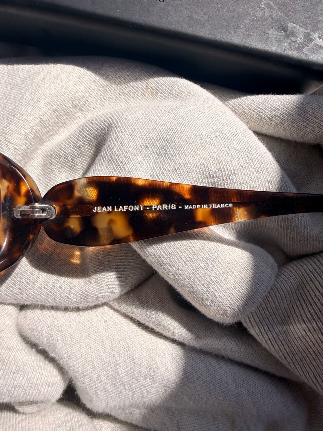 Jean Lafont Fauve 532 Sunglasses Tortoiseshell Oval Made in France prescription 2