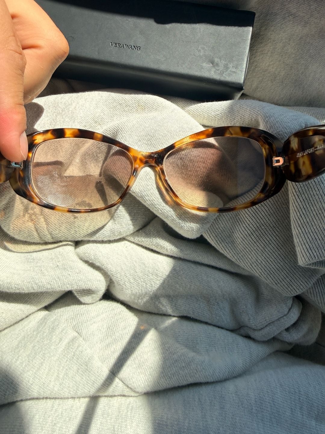 Jean Lafont Fauve 532 Sunglasses Tortoiseshell Oval Made in France prescription 3