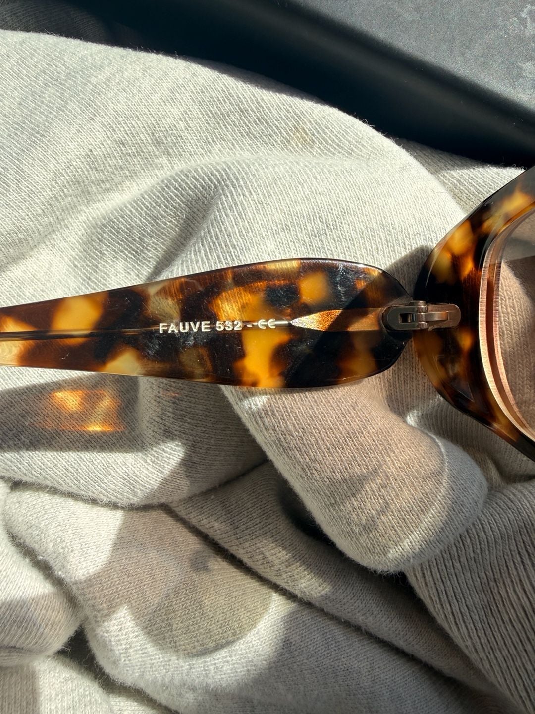 Jean Lafont Fauve 532 Sunglasses Tortoiseshell Oval Made in France prescription 4