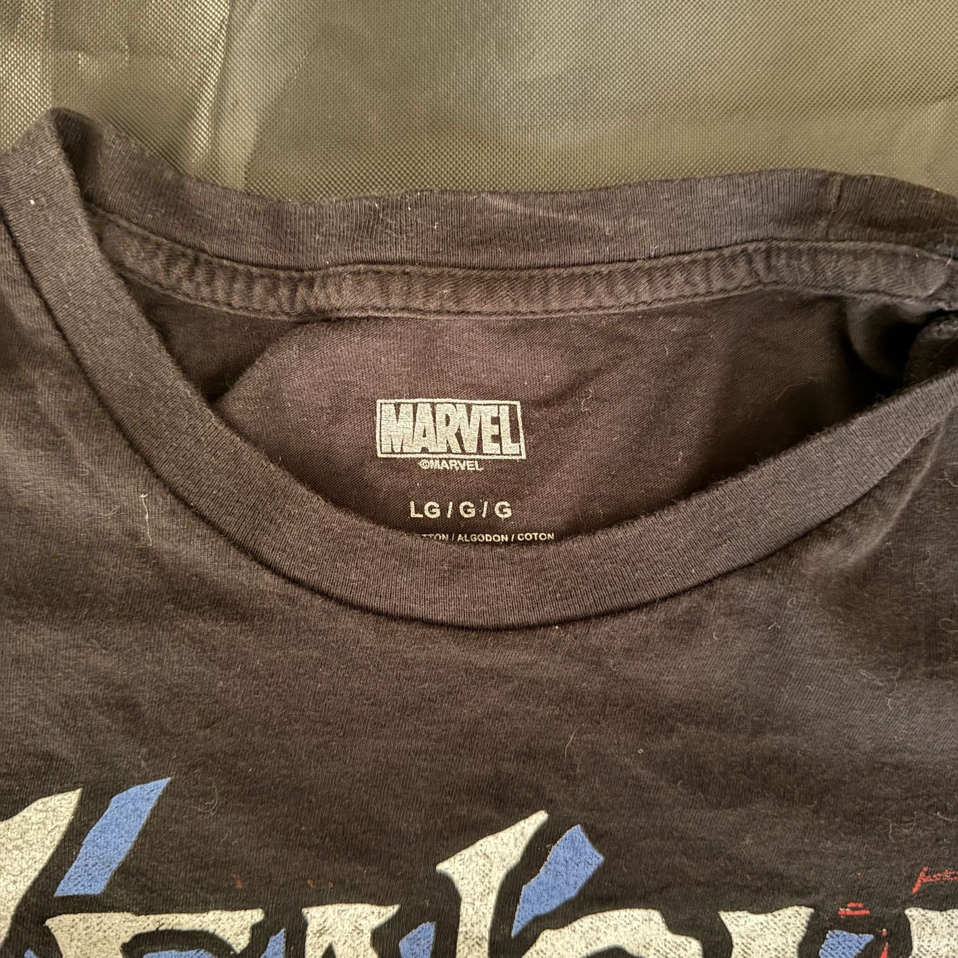 Marvel Venom Black Graphic T-Shirt Men’s Large Comic Tee 4