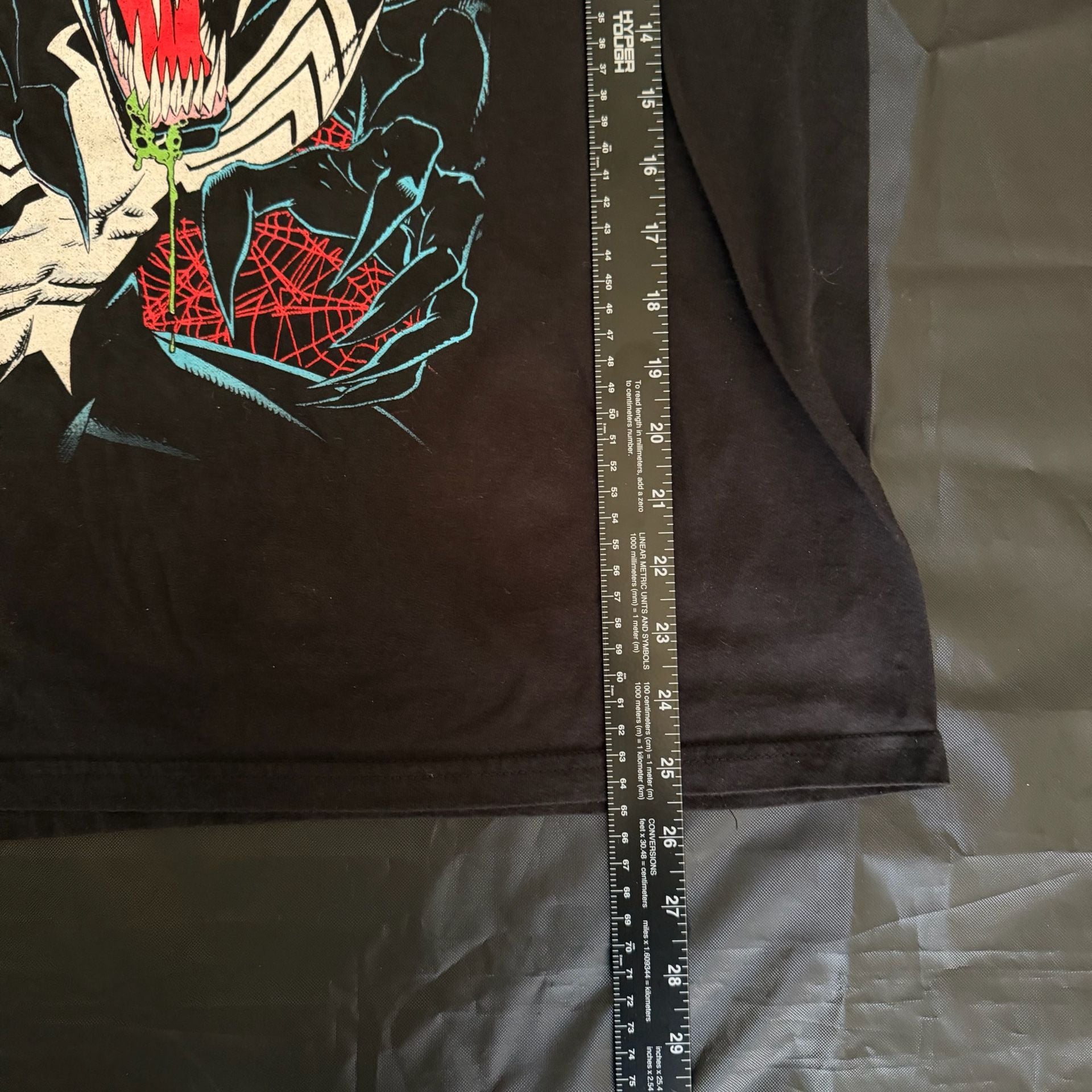Marvel Venom Black Graphic T-Shirt Men’s Large Comic Tee 5