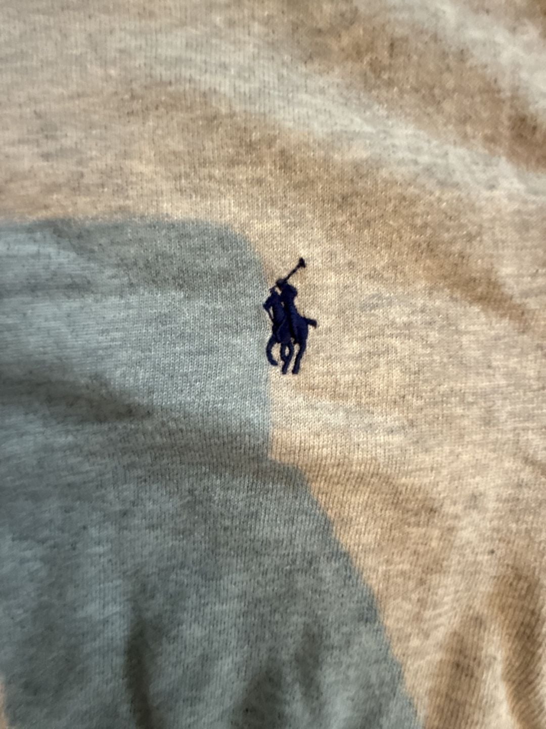 Polo Ralph Lauren Crewneck Sweater Size L/G Tan Cotton 3