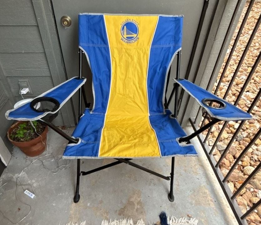 Golden State Warriors Folding Camping Chair 1
