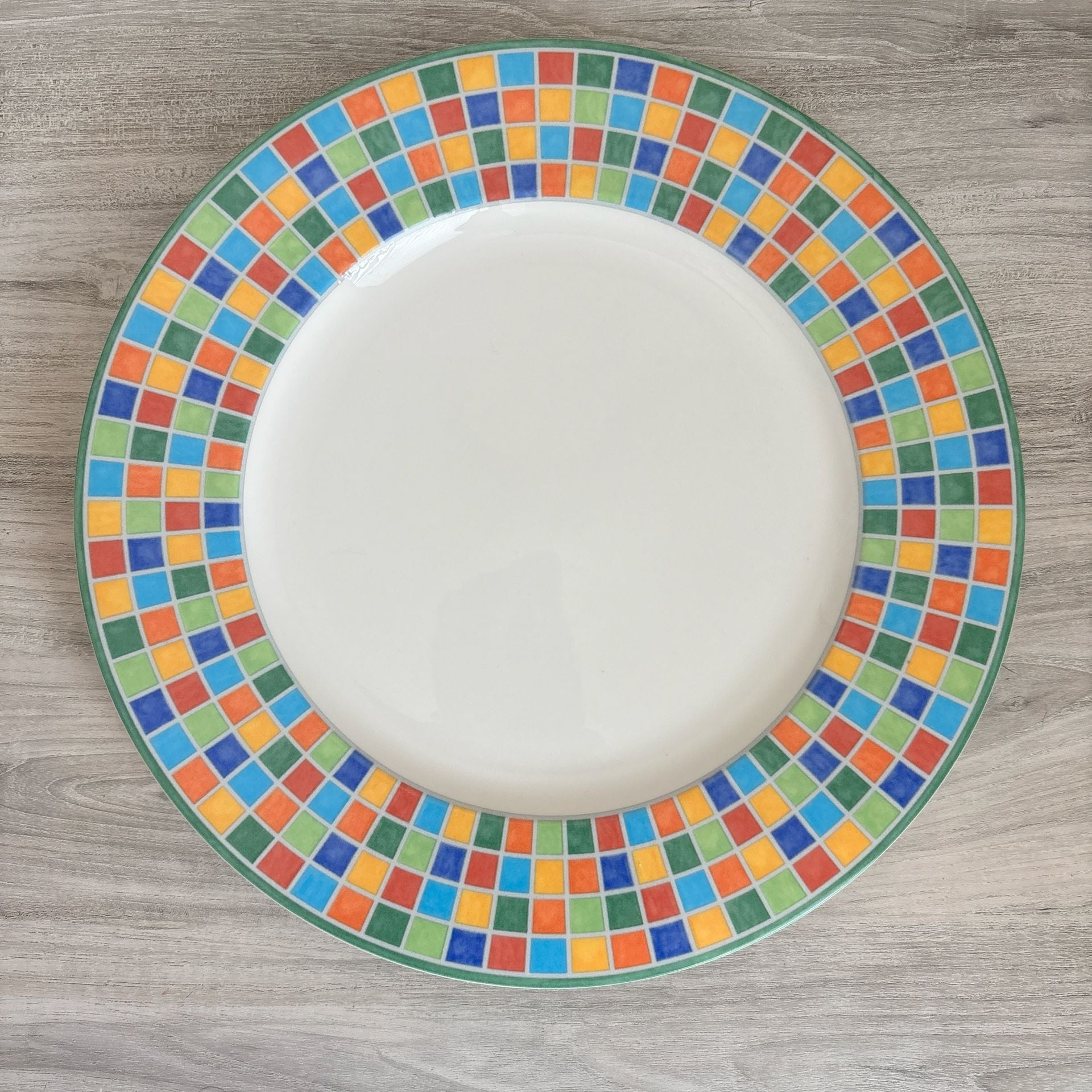 Villeroy & Boch Twist Alea Limone Multicolor Service Plate 12” 1