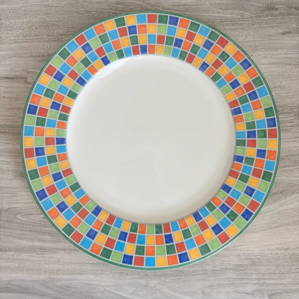 Villeroy & Boch Twist Alea Limone Multicolor Service Plate 12” 