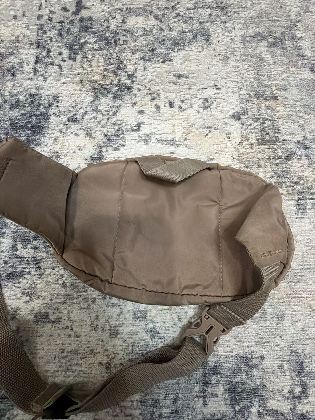 Adidas Core Waist Pack Fanny Pack Taupe Gold Logo 8